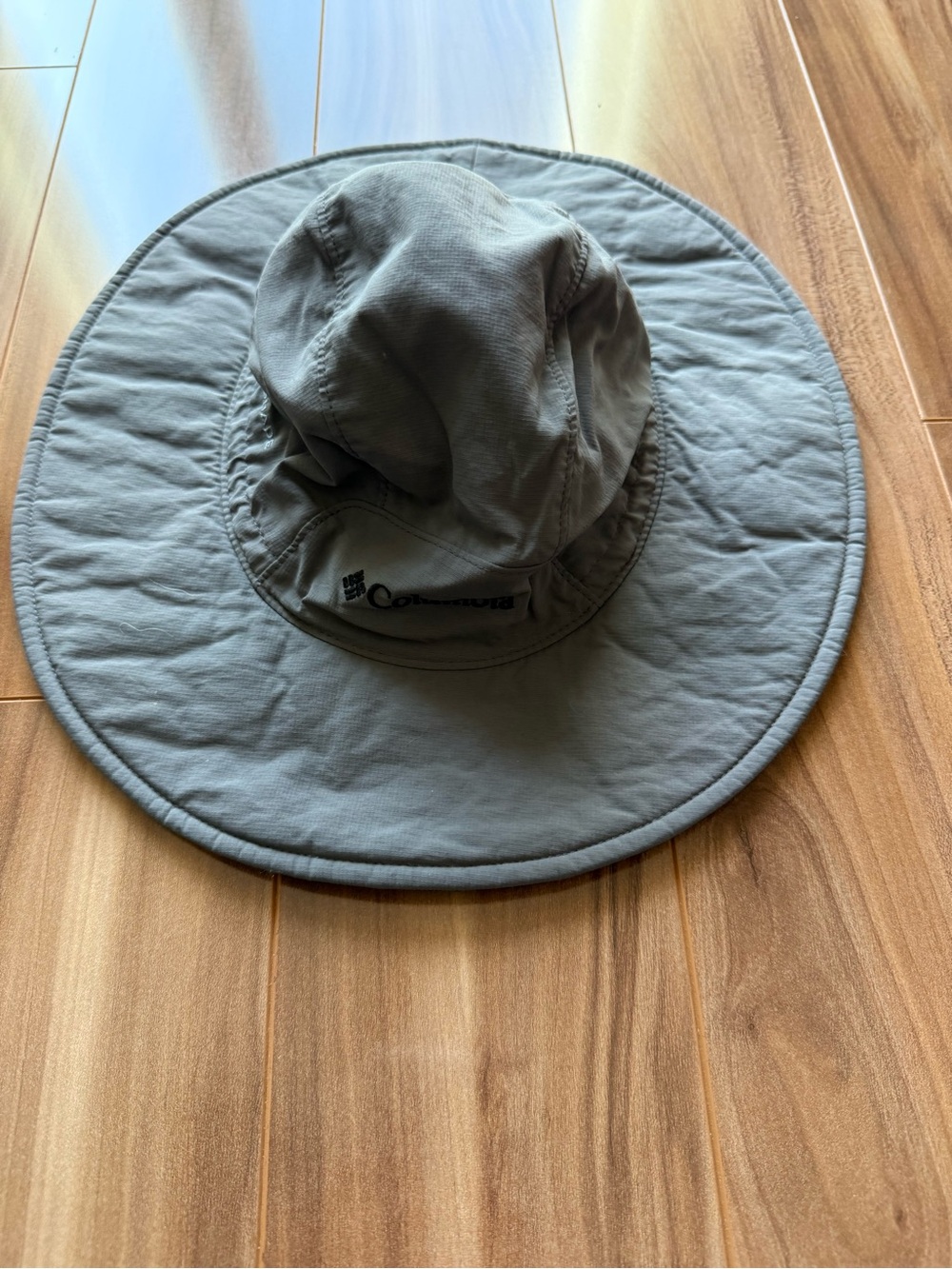 Columbia Gray Sun Hat Bucket Hat - Youth OS